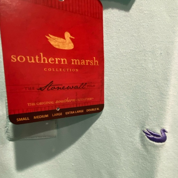 Brand New (Never Worn) Men’s Southern Marsh Stonewall Polo Large - Picture 2 of 12